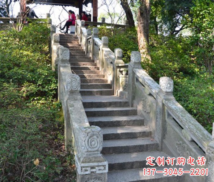 南京大理石寺庙石雕栏板 (3)