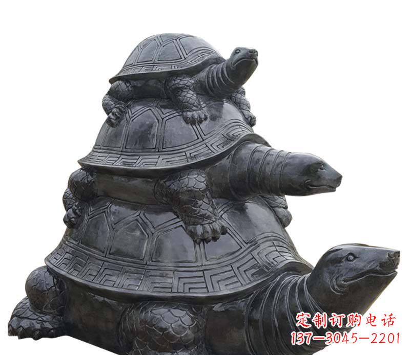 南京高品质大理石乌龟母子石雕