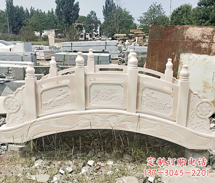 南京大理石小型拱桥雕塑