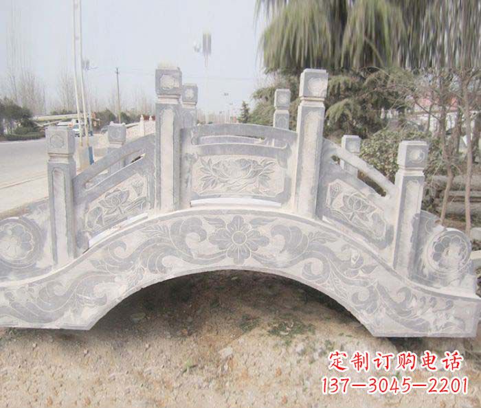 南京精美大理石小型拱桥石雕
