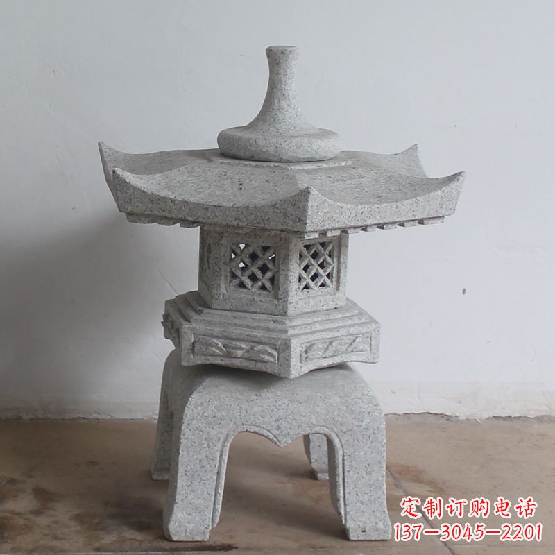 南京大理石中式石灯