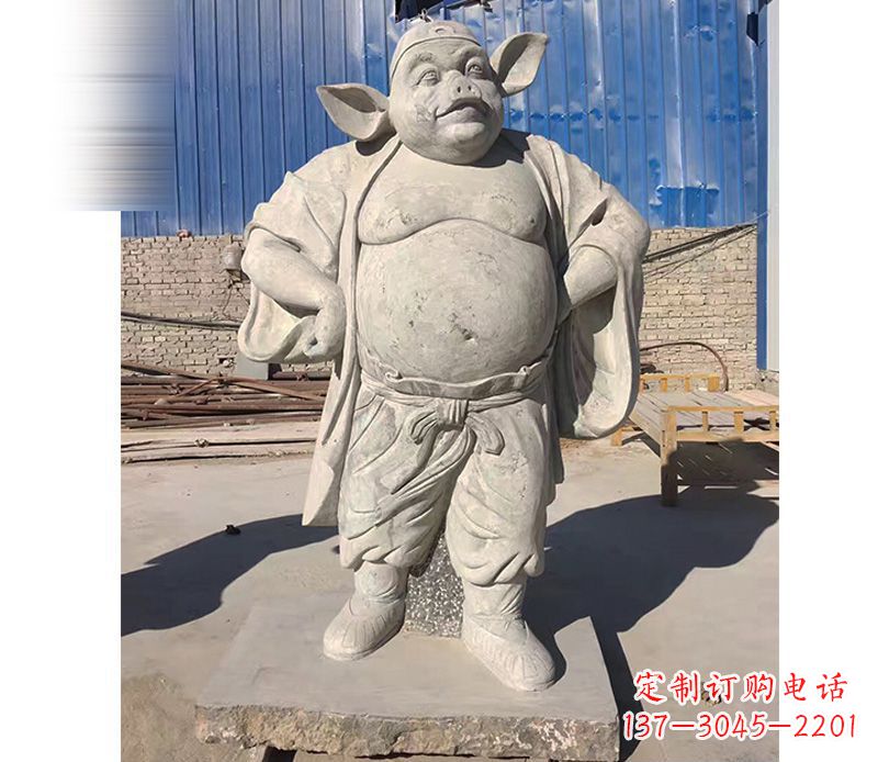 南京大理石猪八戒雕塑