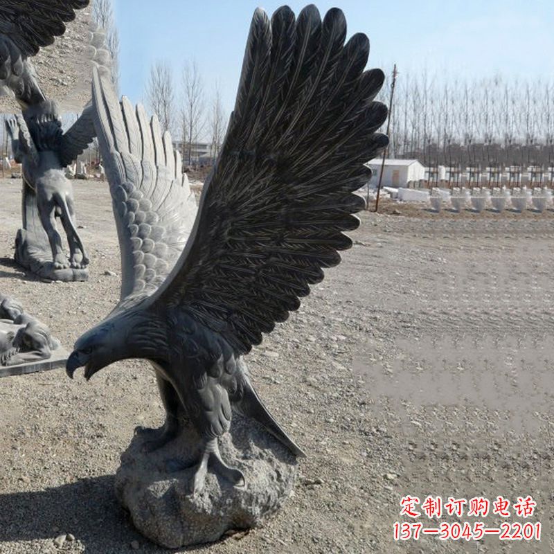 南京大鹏展翅高级老鹰雕塑