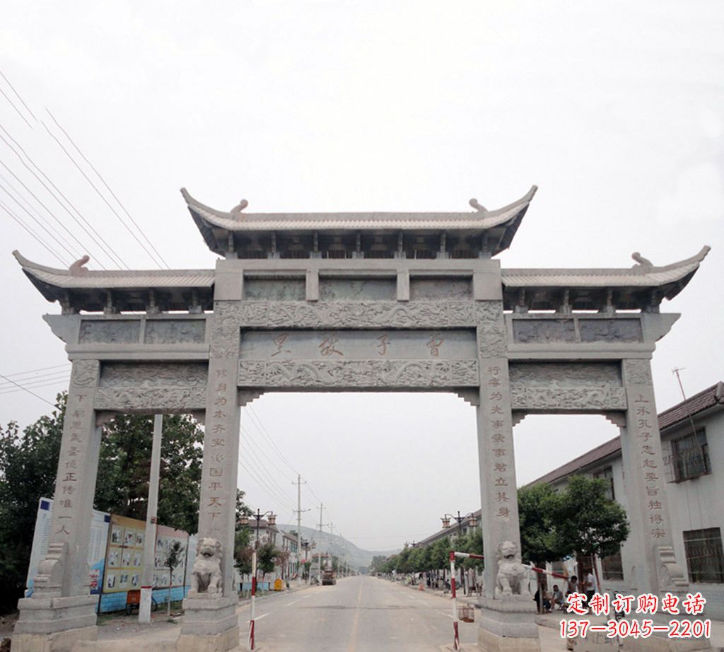 南京大石牌坊雕塑——精心打造的艺术品
