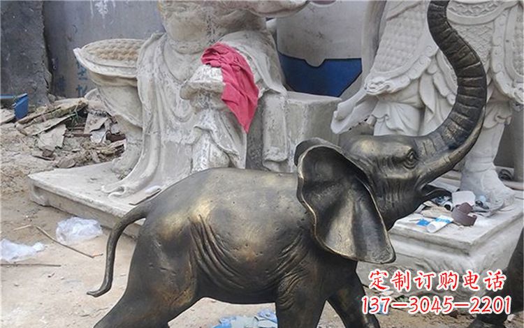 南京大象动物铜雕112