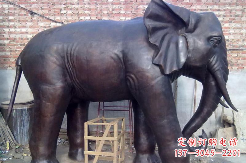 南京大象铸铜雕塑