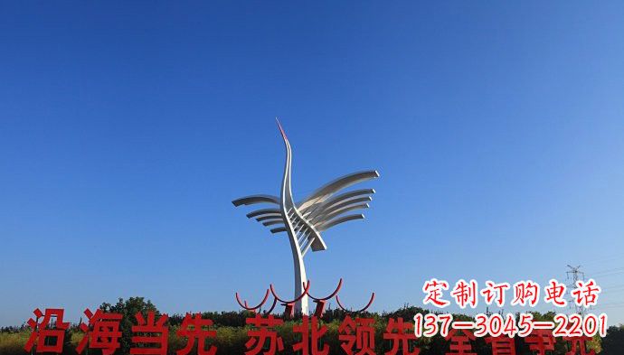 南京精致仙鹤雕塑,让你的空间拥有活力