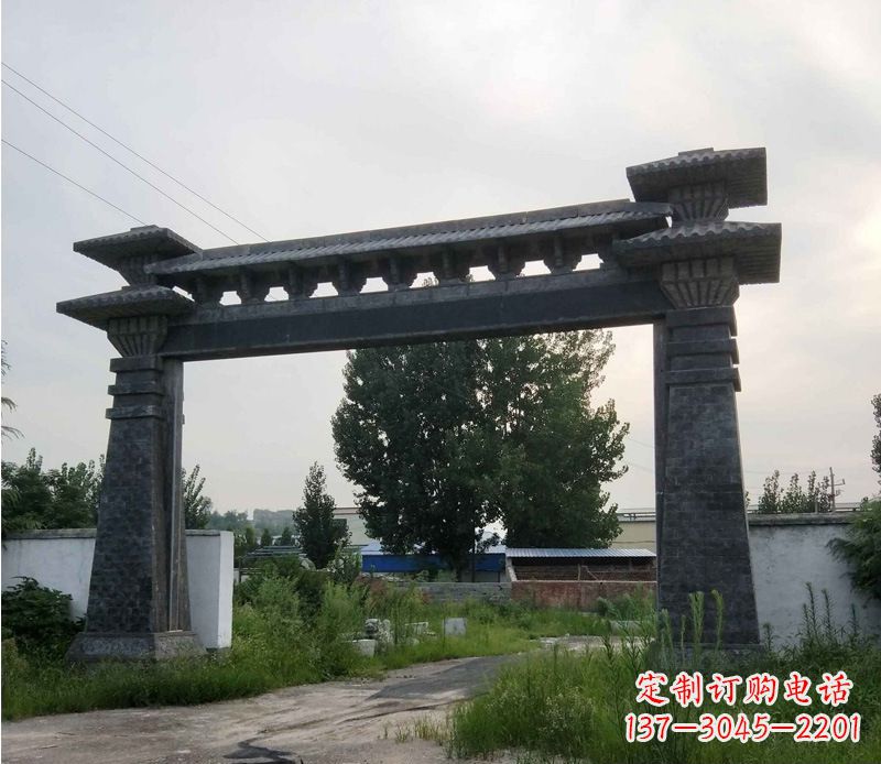 南京精美仿古牌坊石雕
