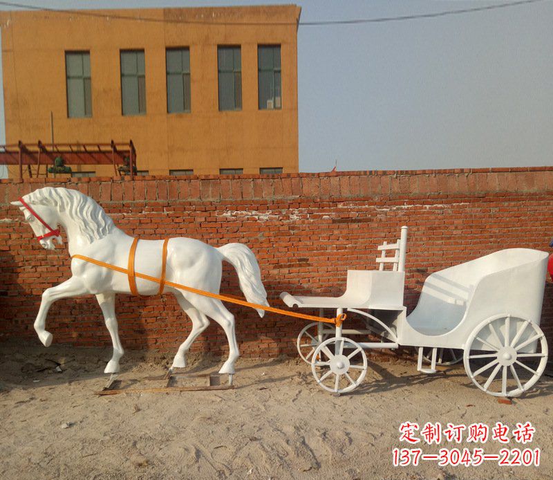 南京大型欧式马车动物铜雕塑
