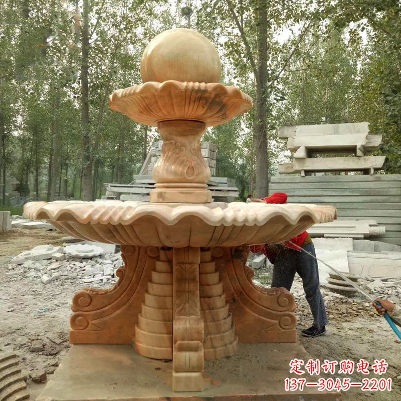 南京巨型石喷泉雕塑