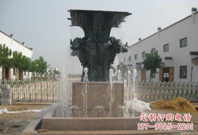 南京精美铜制喷泉雕塑