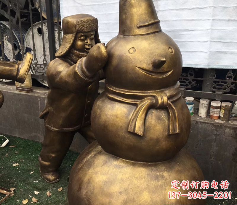 南京儿童铜雕精美礼品