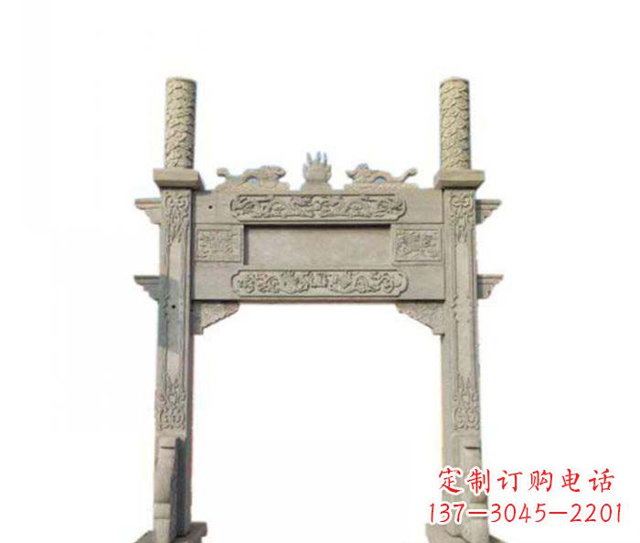 南京产品名称中领雕塑-牌坊石雕
