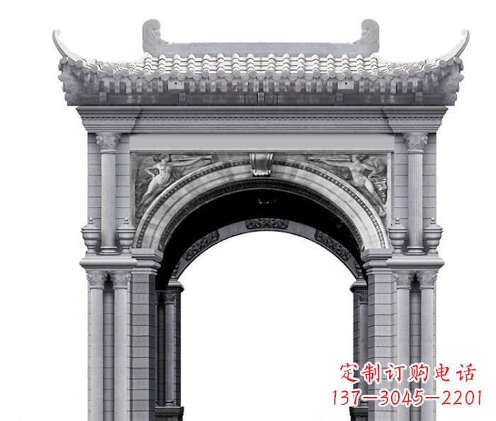 南京牌坊雕塑,精美绝伦,点缀品质生活