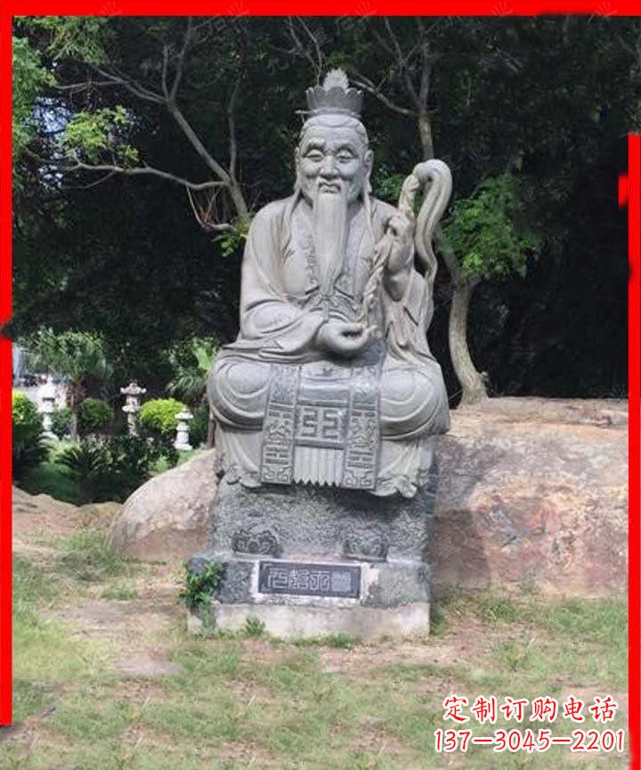 南京元始天尊神像石雕