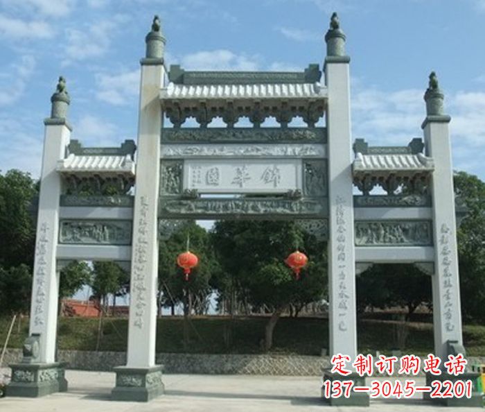 南京牌坊雕塑艺术品定制精品