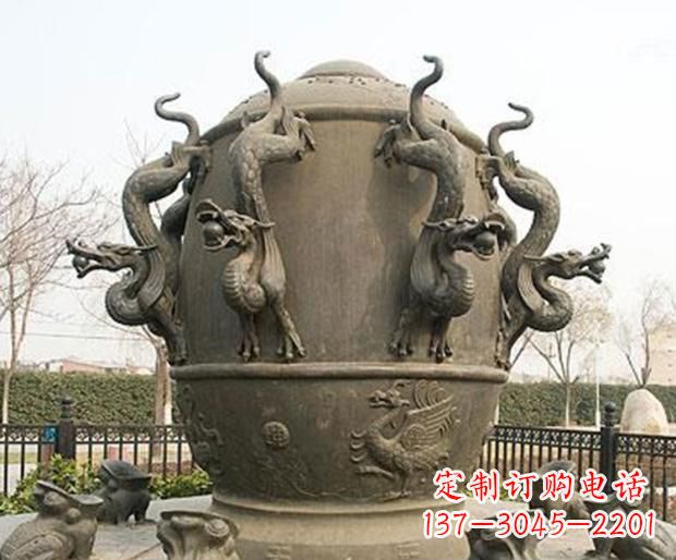 南京精美地动仪铜雕