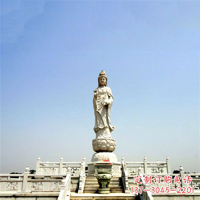 南京观音大型石雕景观雕塑