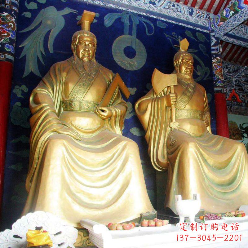 南京帝喾铜雕神像,让你的家居更有气质