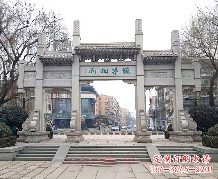 南京专业牌坊雕塑定制服务