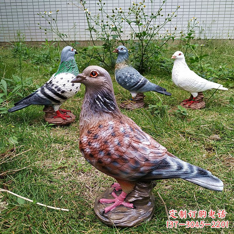 南京雕塑和平鸽图片