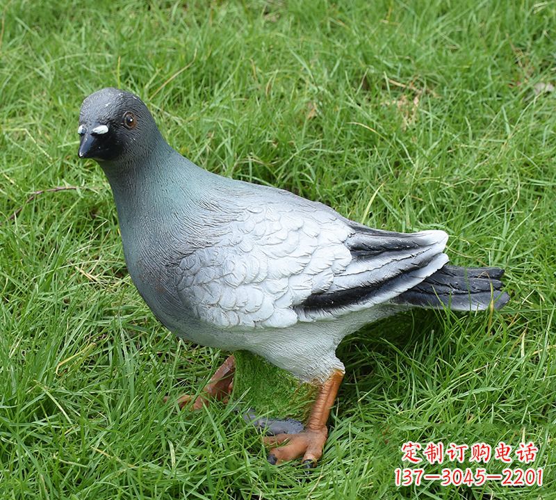 南京雕塑和平鸽少女