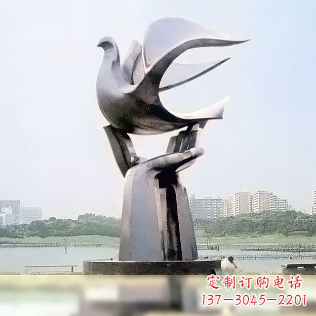 南京精美鸽子雕塑