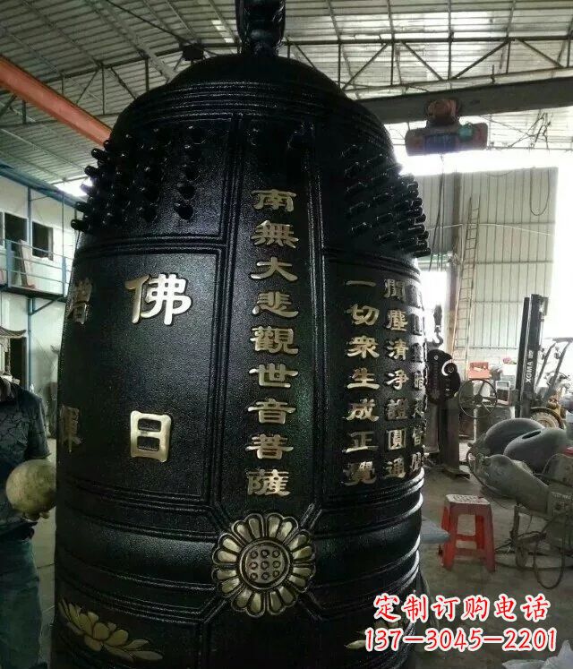南京精美铜雕铜钟