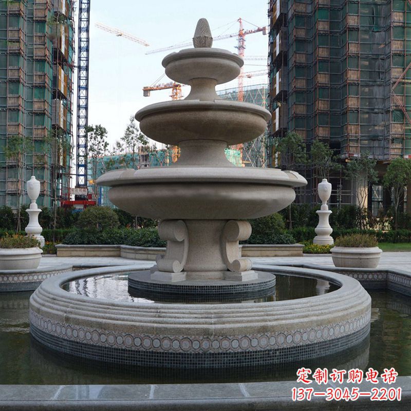 南京东阳石雕喷泉雕塑定制