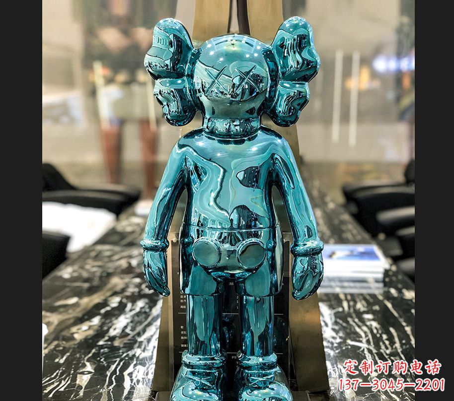 南京动漫不锈钢机器人雕塑