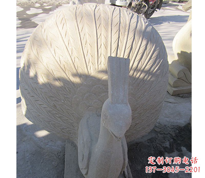 南京动物孔雀石雕
