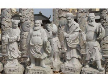 南京大理石八仙雕塑神秘的艺术之美