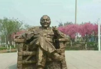 南京中领雕塑邓小平坐式铜雕