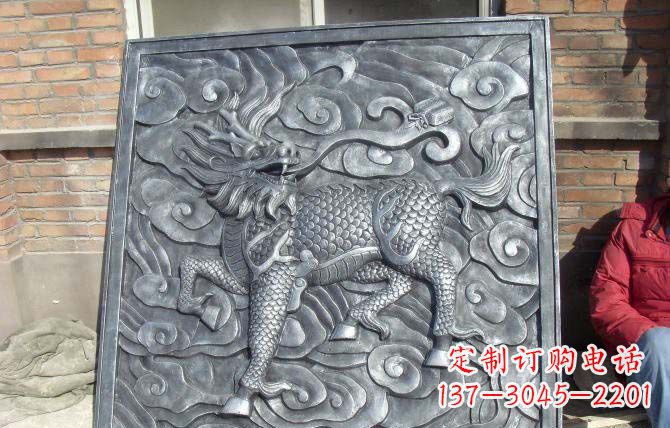 南京雕塑·锻铜古典麒麟