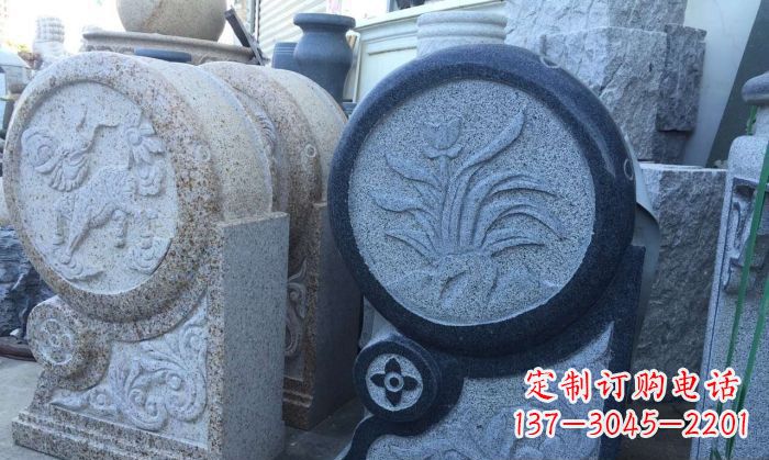 南京仿古抱鼓石招财石门墩