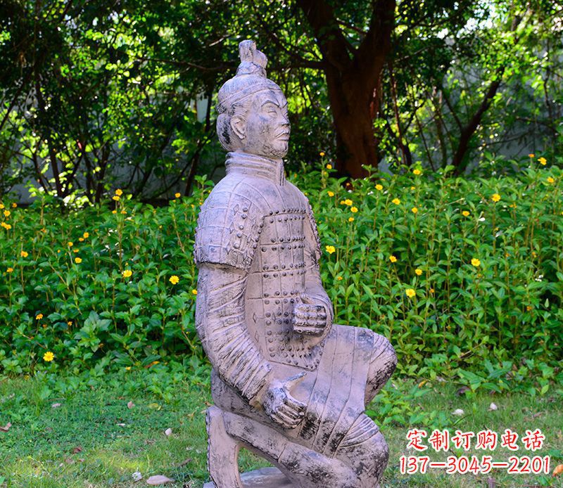 南京传统文化经典--仿古兵马俑雕塑