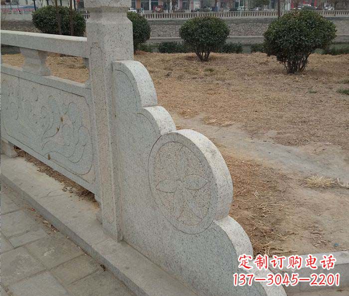 南京精美仿古护城河石雕栏板