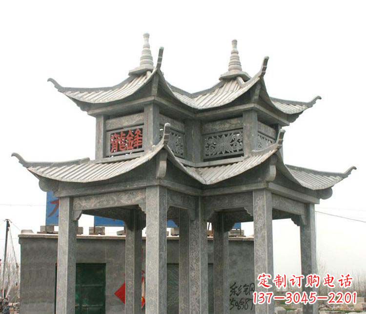 南京仿古凉亭石雕艺术品