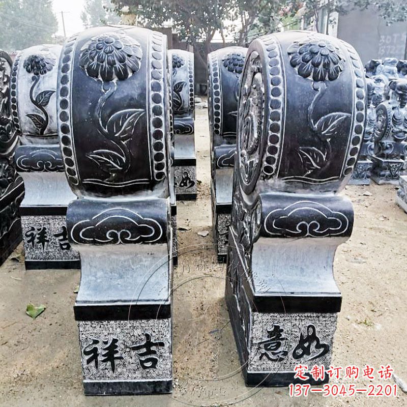南京古典门墩雕塑