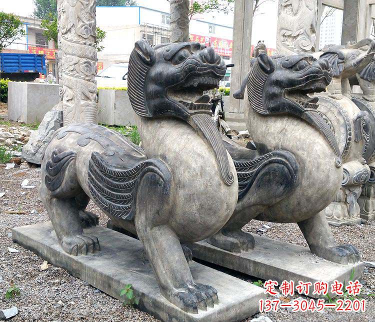 南京仿古貔貅门口招财石雕