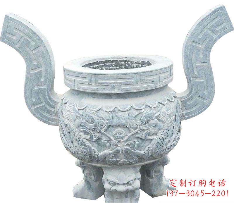 南京精美仿古香炉石雕