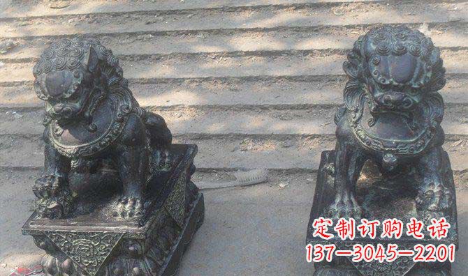 南京仿古狮子铜雕