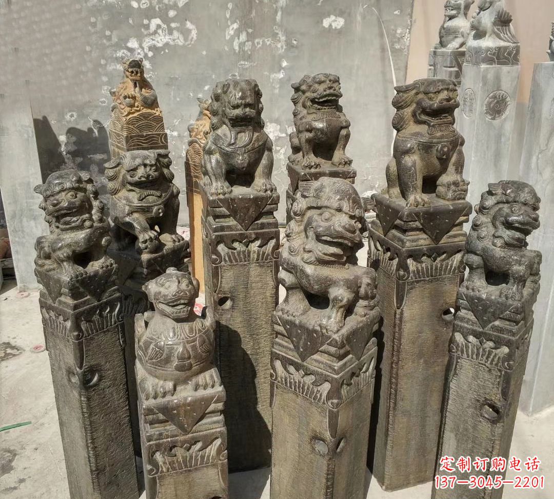 南京仿古马雕塑,高端定制艺术石雕