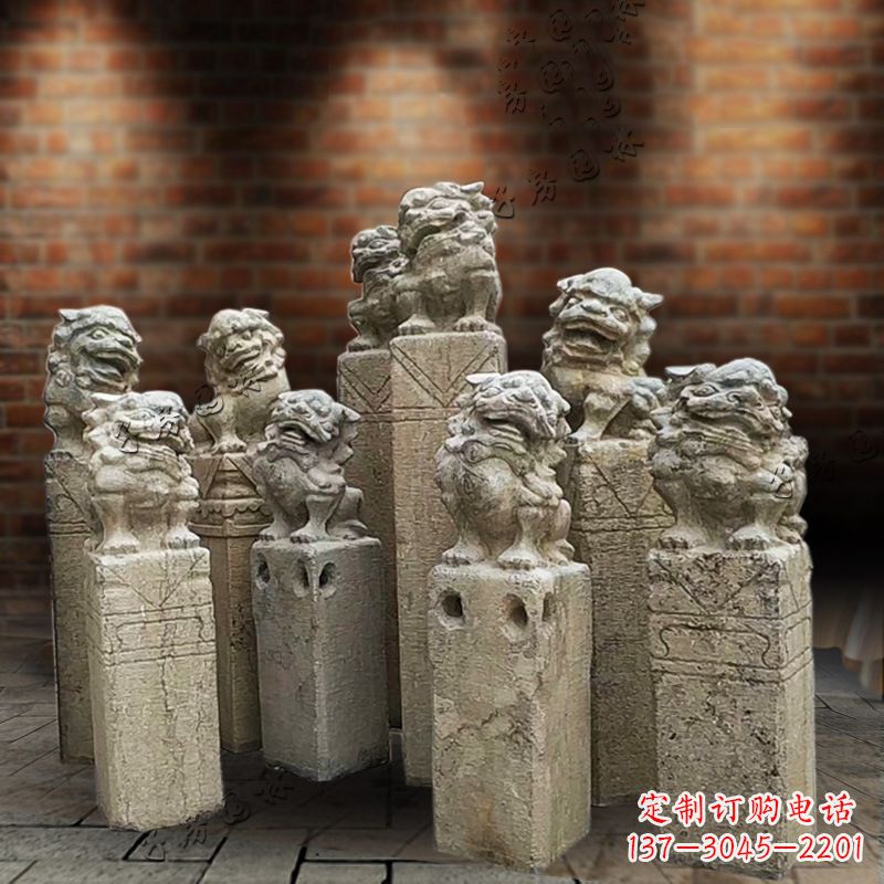 南京仿古栓马雕塑