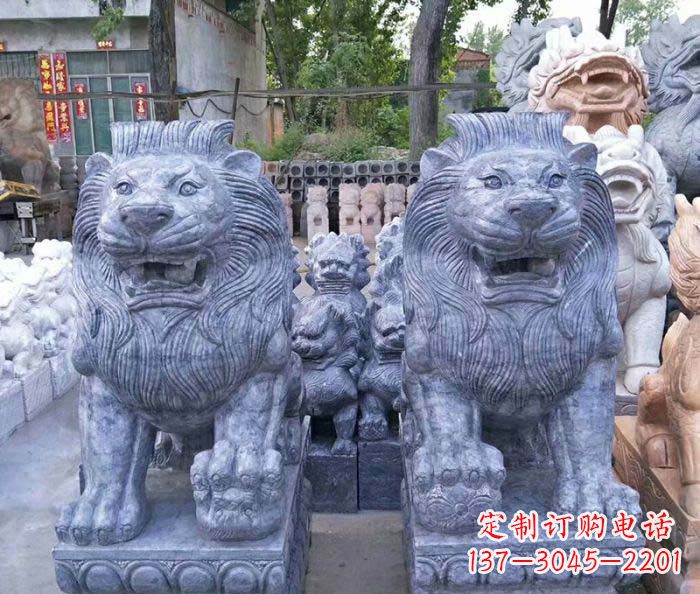 南京仿古西洋欧式石狮子