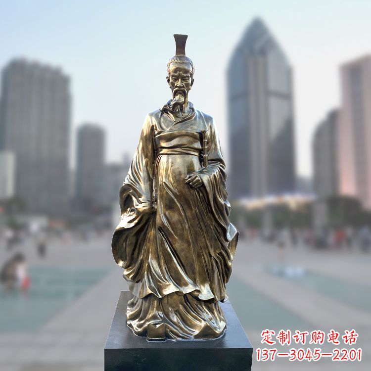 南京专业定制屈原雕像