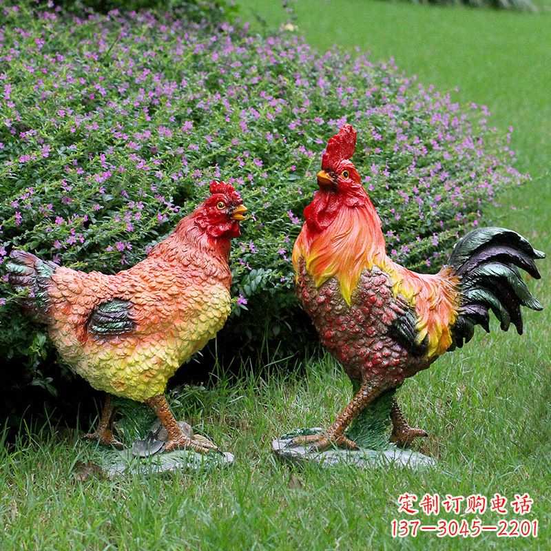 南京典雅公鸡雕塑