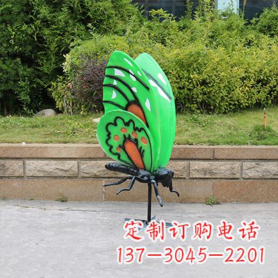 南京仿真蝴蝶_大号蓝色款116x75x160 (2)
