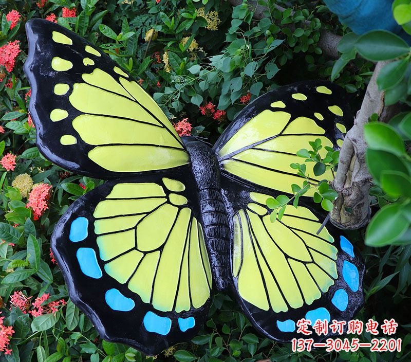 南京玻璃钢蝴蝶雕塑