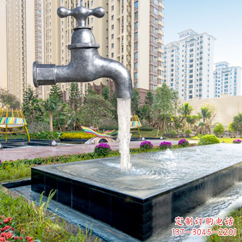 南京仿真水龙头流水喷泉